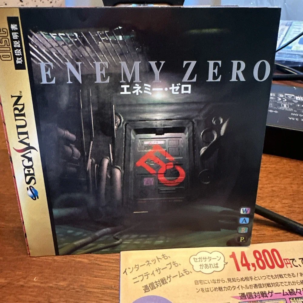 Enemy Zero Sega Saturn SS Japan Import Warp 1996 T-30001G NTSC-J Complete